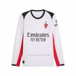 2ª Camiseta AC Milan Manga Larga 2025-2026