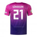 2ª Camiseta Alemania Jugador Gundogan 2024