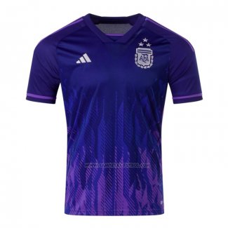 2ª Camiseta Argentina 3 Estrellas 2022