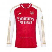 1ª Camiseta Arsenal Manga Larga 2023-2024
