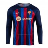 1ª Camiseta Barcelona Manga Larga 2022-2023