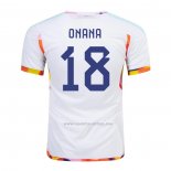 2ª Camiseta Belgica Jugador Onana 2022