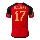 1ª Camiseta Belgica Jugador Trossard 2022