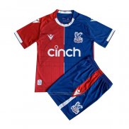 1ª Camiseta Crystal Palace Nino 2023-2024