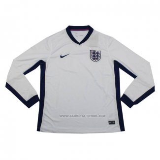 1ª Camiseta Inglaterra Manga Larga 2024