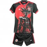 Camiseta Japon Anime Nino 2025-2026 Negro Rojo