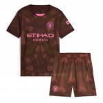 1ª Camiseta Manchester City Portero Nino 2024-2025