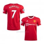 1ª Camiseta Manchester United Jugador Ronaldo 2021-2022
