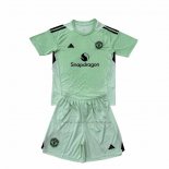 Camiseta Manchester United Portero Nino 2025-2026 Verde