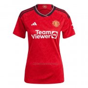 1ª Camiseta Manchester United Mujer 2023-2024