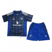 2ª Camiseta Manchester United Nino 2024-2025