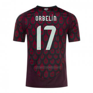 1ª Camiseta Mexico Jugador Orbelin 2024