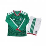 1ª Camiseta Mexico Manga Larga Nino 2026