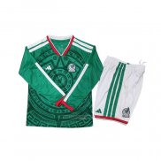 1ª Camiseta Mexico Manga Larga Nino 2026