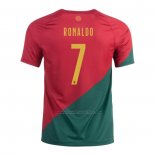 1ª Camiseta Portugal Jugador Ronaldo 2022