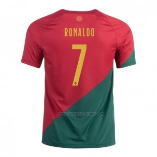 1ª Camiseta Portugal Jugador Ronaldo 2022