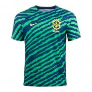 Camiseta Pre Partido del Brasil 2022 Verde