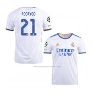 1ª Camiseta Real Madrid Jugador Rodrygo 2021-2022