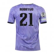2ª Camiseta Real Madrid Jugador Rodrygo 2022-2023