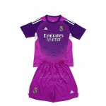 Camiseta Real Madrid Portero Nino 2025-2026 Purpura