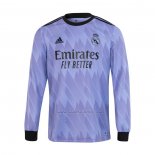 2ª Camiseta Real Madrid Manga Larga 2022-2023