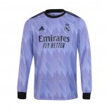 2ª Camiseta Real Madrid Manga Larga 2022-2023