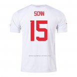 2ª Camiseta Suiza Jugador Sow 2022