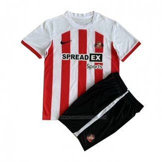 1ª Camiseta Sunderland Nino 2023-2024