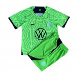1ª Camiseta Wolfsburg Nino 2022-2023