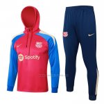 Chandal de Sudadera del Barcelona 2024-2025 Rojo