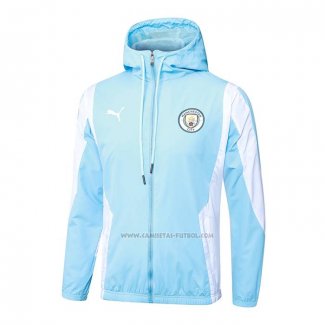 Rompevientos del Manchester City 2024-2025 Azul