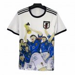Tailandia Camiseta Japon Special 2025-2026 Blanco Azul