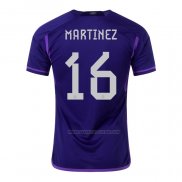 2ª Camiseta Argentina Jugador Martinez 2022