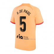 3ª Camiseta Atletico Madrid Jugador R.De Paul 2022-2023