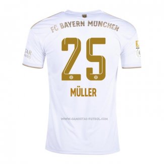 2ª Camiseta Bayern Munich Jugador Muller 2022-2023