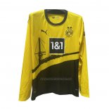 1ª Camiseta Borussia Dortmund Manga Larga 2023-2024