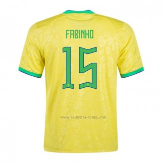 1ª Camiseta Brasil Jugador Fabinho 2022