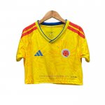 1ª Camiseta Colombia Mujer Corta 2026