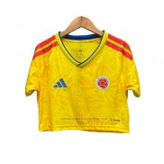 1ª Camiseta Colombia Mujer Corta 2026
