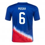 2ª Camiseta Estados Unidos Jugador Musah 2024
