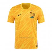 Camiseta Francia Portero 2024 Amarillo