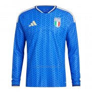 1ª Camiseta Italia Manga Larga 2026