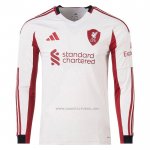 2ª Camiseta Liverpool Manga Larga 2025-2026