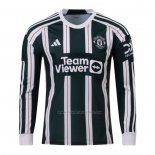 2ª Camiseta Manchester United Manga Larga 2023-2024