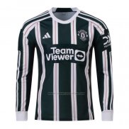 2ª Camiseta Manchester United Manga Larga 2023-2024