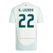 2ª Camiseta Mexico Jugador H.Lozano 2024