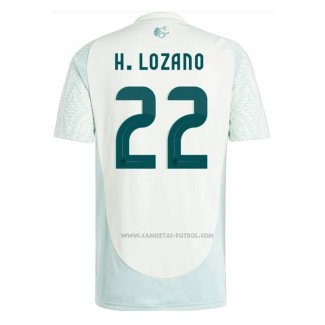 2ª Camiseta Mexico Jugador H.Lozano 2024
