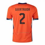 1ª Camiseta Paises Bajos Jugador Geertruida 2024-2025