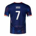 2ª Camiseta Paises Bajos Jugador Xavi 2024-2025