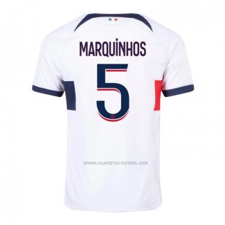 2ª Camiseta Paris Saint-Germain Jugador Marquinhos 2023-2024